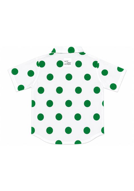 Camicia a pois NOT ONLY MONDAY | SEBA SUMMERPOPELINE POIS VERDE